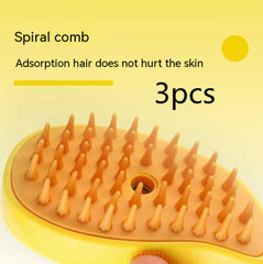 SteamGlow Pet Brush