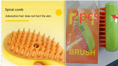 SteamGlow Pet Brush