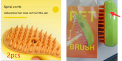 SteamGlow Pet Brush