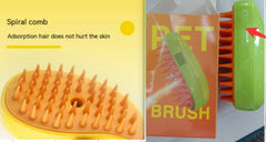 SteamGlow Pet Brush